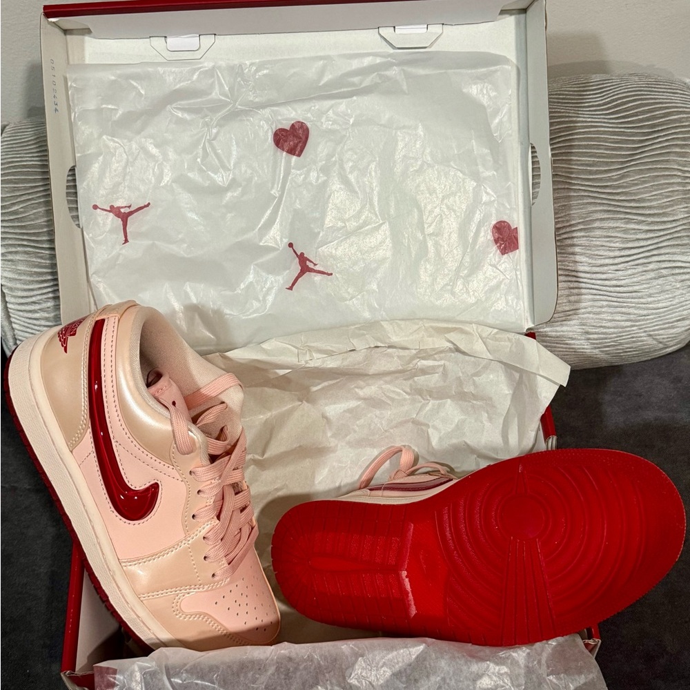 Nike Women's Blush and Crimson Sneakers